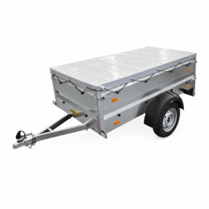 Humbaur Steely Cover Plus Einachsanhänger 750 kg ungebremst – 2050 × 1095 × 600 mm – Plane